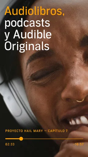 Audible: Audiolibros, podcasts