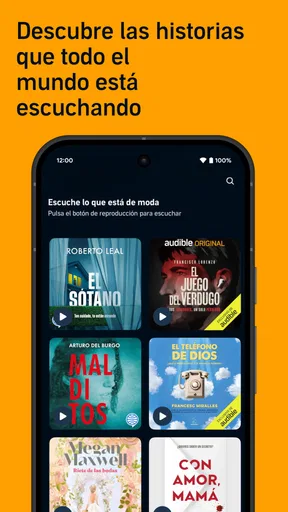 Audible: Audiolibros, podcasts