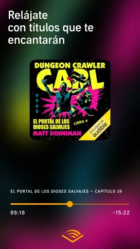 Audible: Audiolibros, podcasts