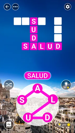 Ciudad de Palabras: Crucigrama