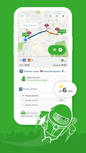 Citymapper: Tren, Bus y Metro