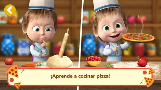 Masha y el Oso Juegos de Pizza