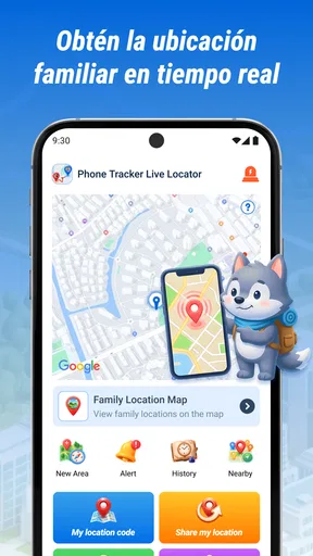Rastreador telefónico en vivo