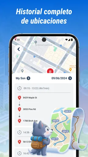 Rastreador telefónico en vivo