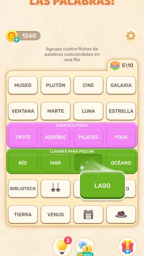 Connect Word Juego de Palabras