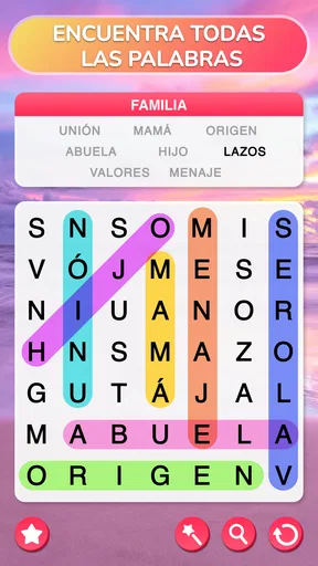 Sopa de Letras Español