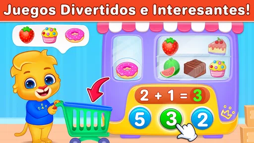 Juegos de matemáticas niños