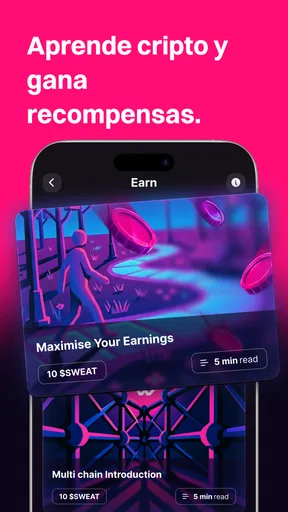 Sweat Wallet: Camina y Gana
