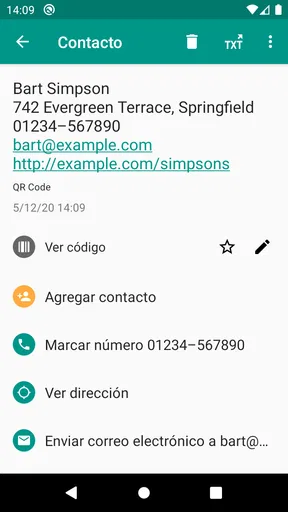 Escáner QR y de barras