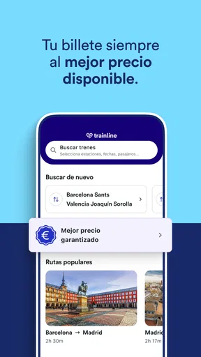 Trainline: billetes de tren