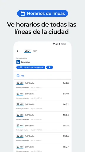 Moovit: Horarios de bus y tren