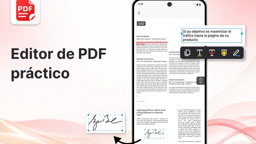 Lector PDF: Visor y Editor