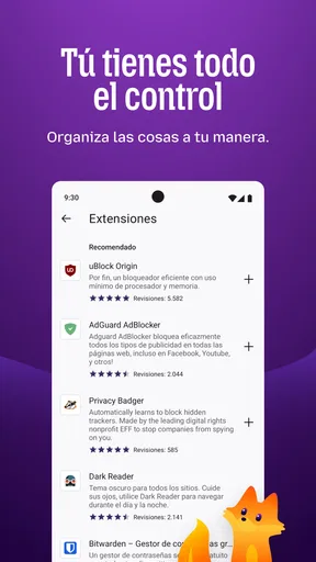 Firefox: navegador privado