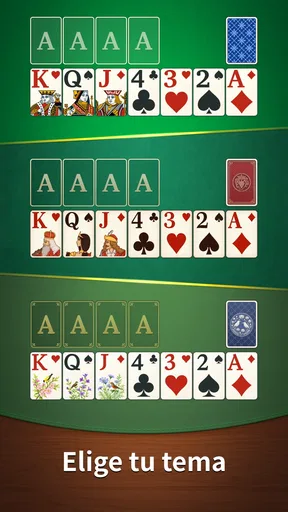 Solitario Tranquilo: Cartas