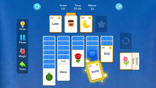 Spider Solitaire: Word Games