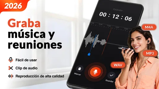 Grabadora de Voz, Grabar Audio