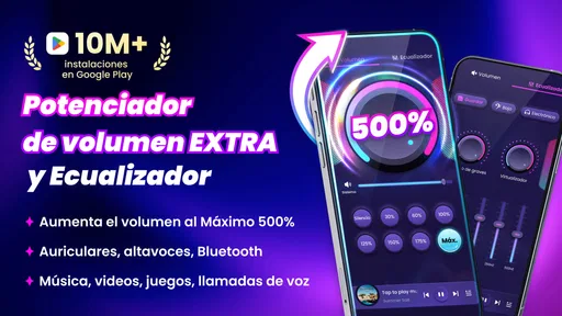 Amplificador de volumen/sonido