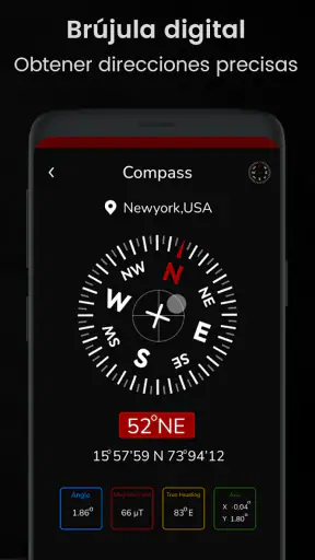 Brújula: Digital Compass App