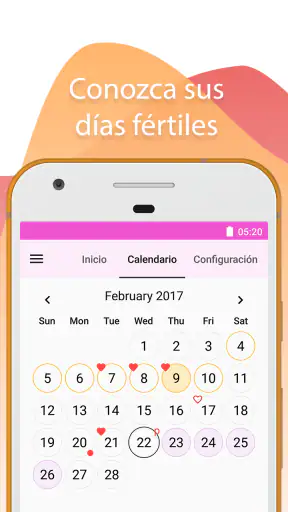 Calendario Menstrual Lilly