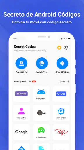 Código secreto para Android