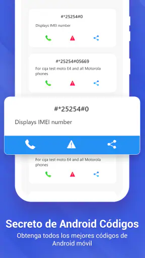 Código secreto para Android