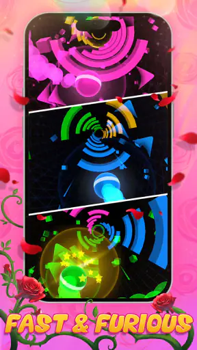 Dream Circles Dash: Ritmo