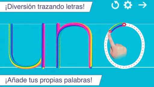 Escribo en letras de imprenta