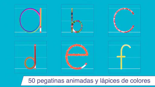 Escribo en letras de imprenta