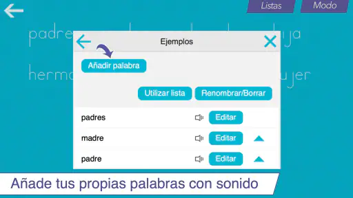 Escribo en letras de imprenta