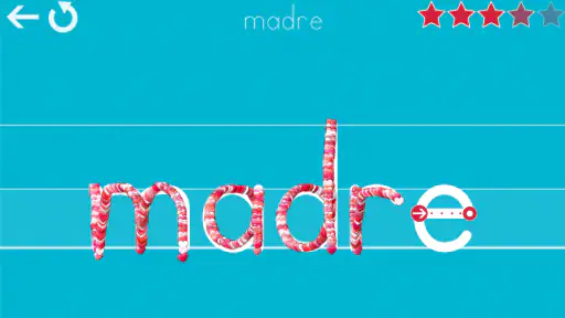 Escribo en letras de imprenta