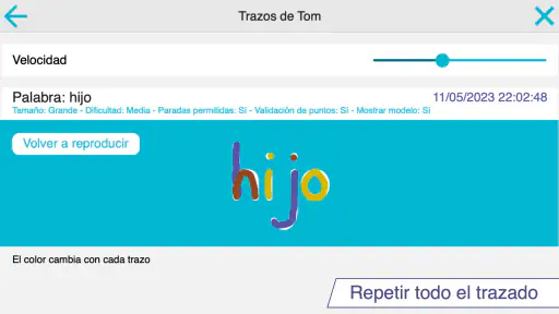 Escribo en letras de imprenta