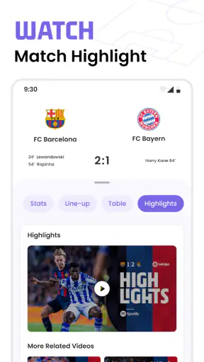Football Live Scores: SnapGoal