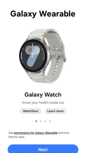 Galaxy Wearable (Samsung Gear)