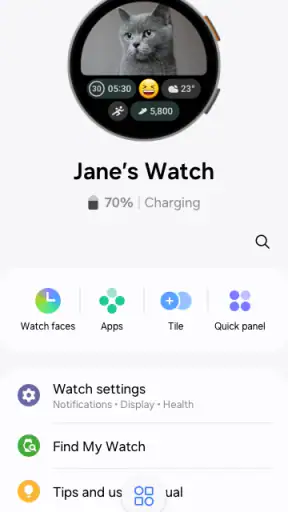 Galaxy Wearable (Samsung Gear)