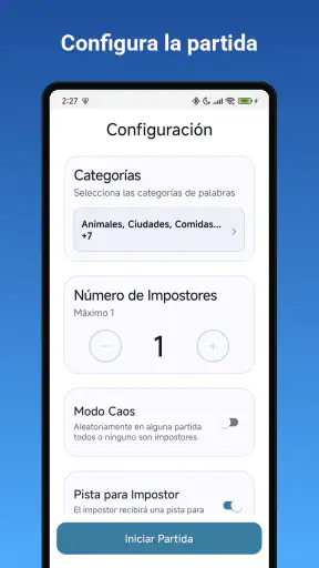 Impostor - ¿Quién miente?