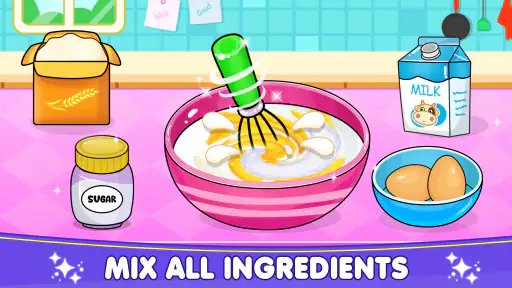 Kitchen Set Cooking Chef Time