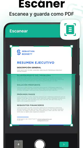 Lector de documentos: PDF, DOC