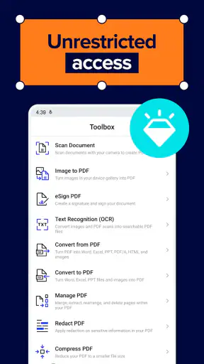 Lector y Editor de PDF Xodo