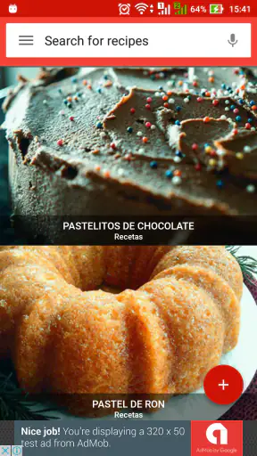 Recetas de pasteles