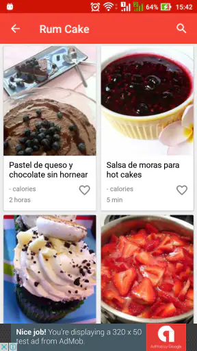 Recetas de pasteles
