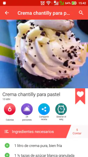 Recetas de pasteles