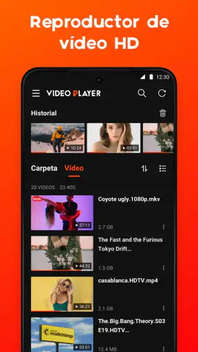 Reproductor de vídeo HD