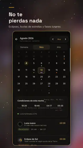 SkyX: Mapa estelar