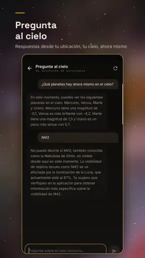 SkyX: Mapa estelar
