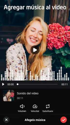 Vídeos con fotos y música