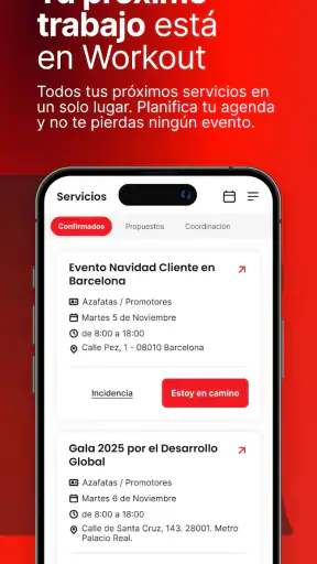 Workout Events