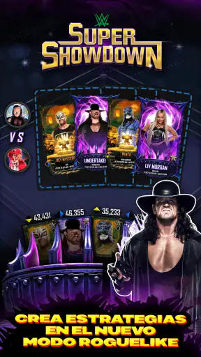 WWE SuperCard: Lucha de cartas