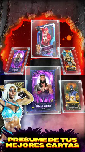 WWE SuperCard: Lucha de cartas