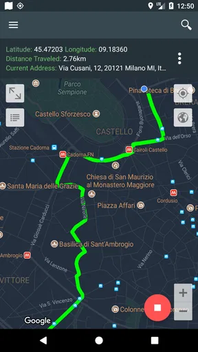 La mia posizione: mappe GPS