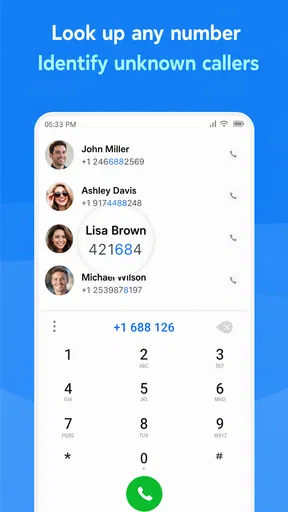 Show Caller ID Name & Location